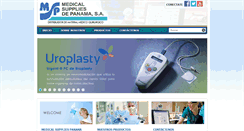 Desktop Screenshot of medsuppanama.com